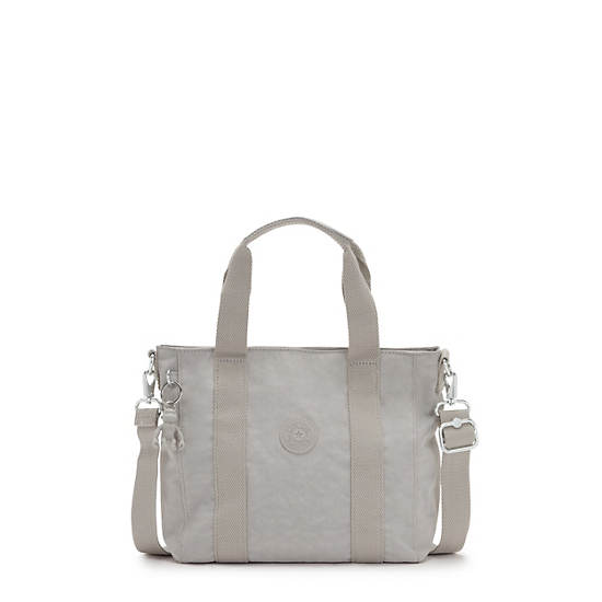 Bolso Tote Kipling Asseni Mini Grises | MX 1465GS